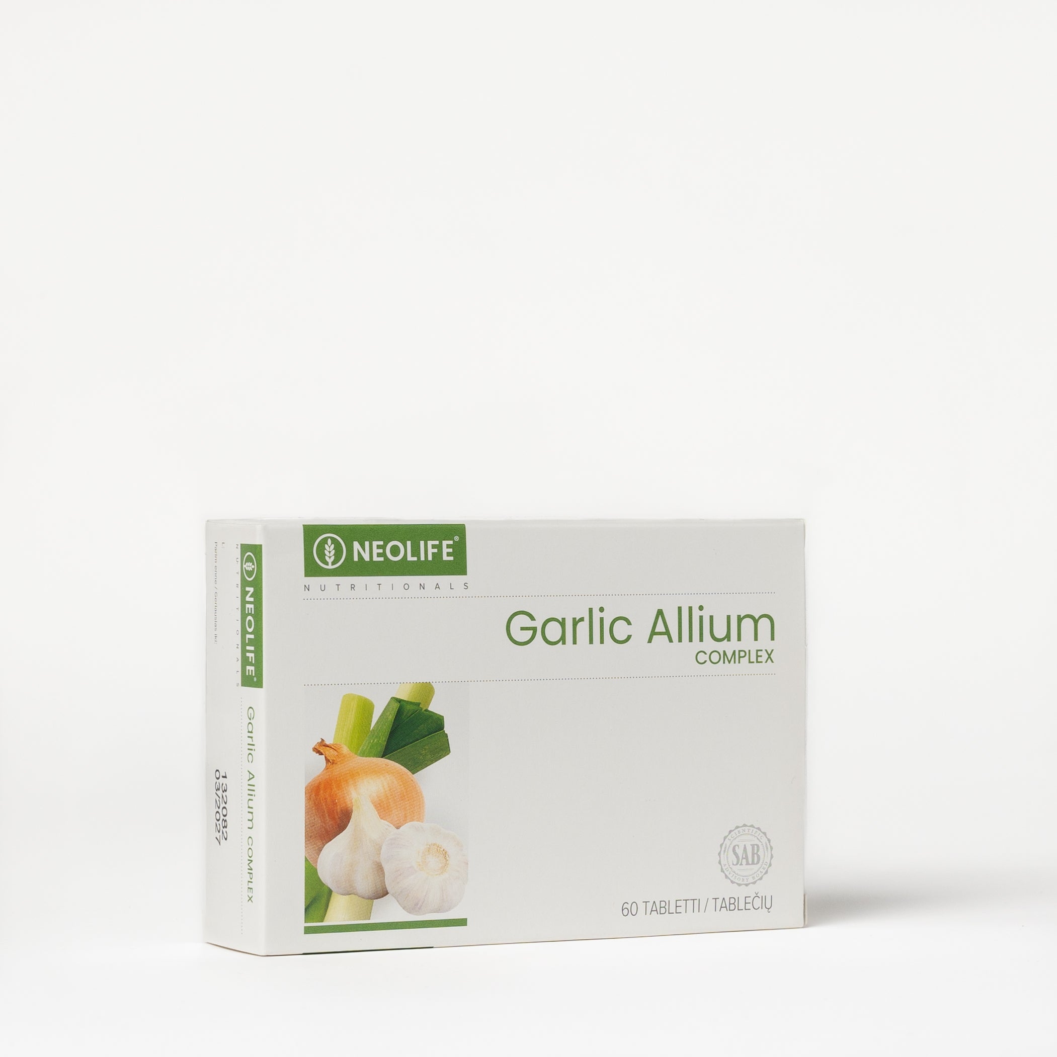 Garlic Allium Complex NeoLife maisto papildas iš svogūnų ir česnakų (60 tab.)