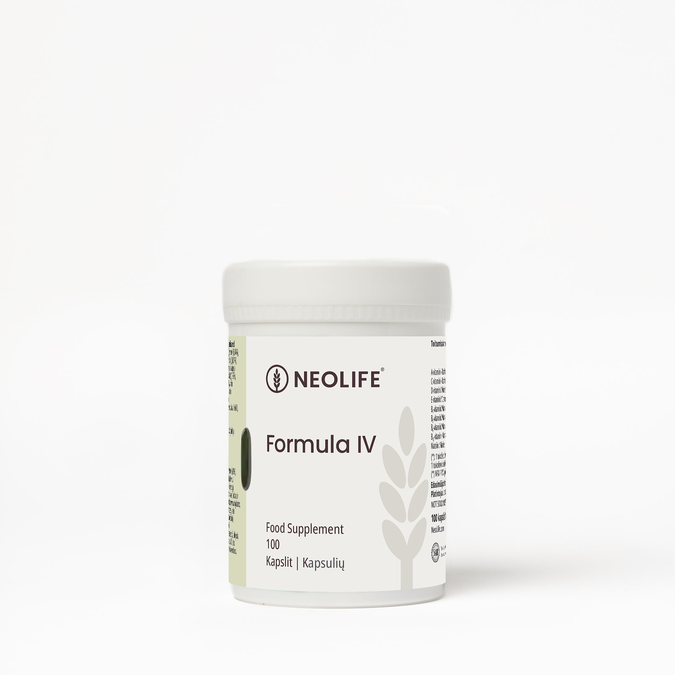 Formula IV NeoLife polivitaminų Ir mineralų maisto papildas (100 kapsulių)
