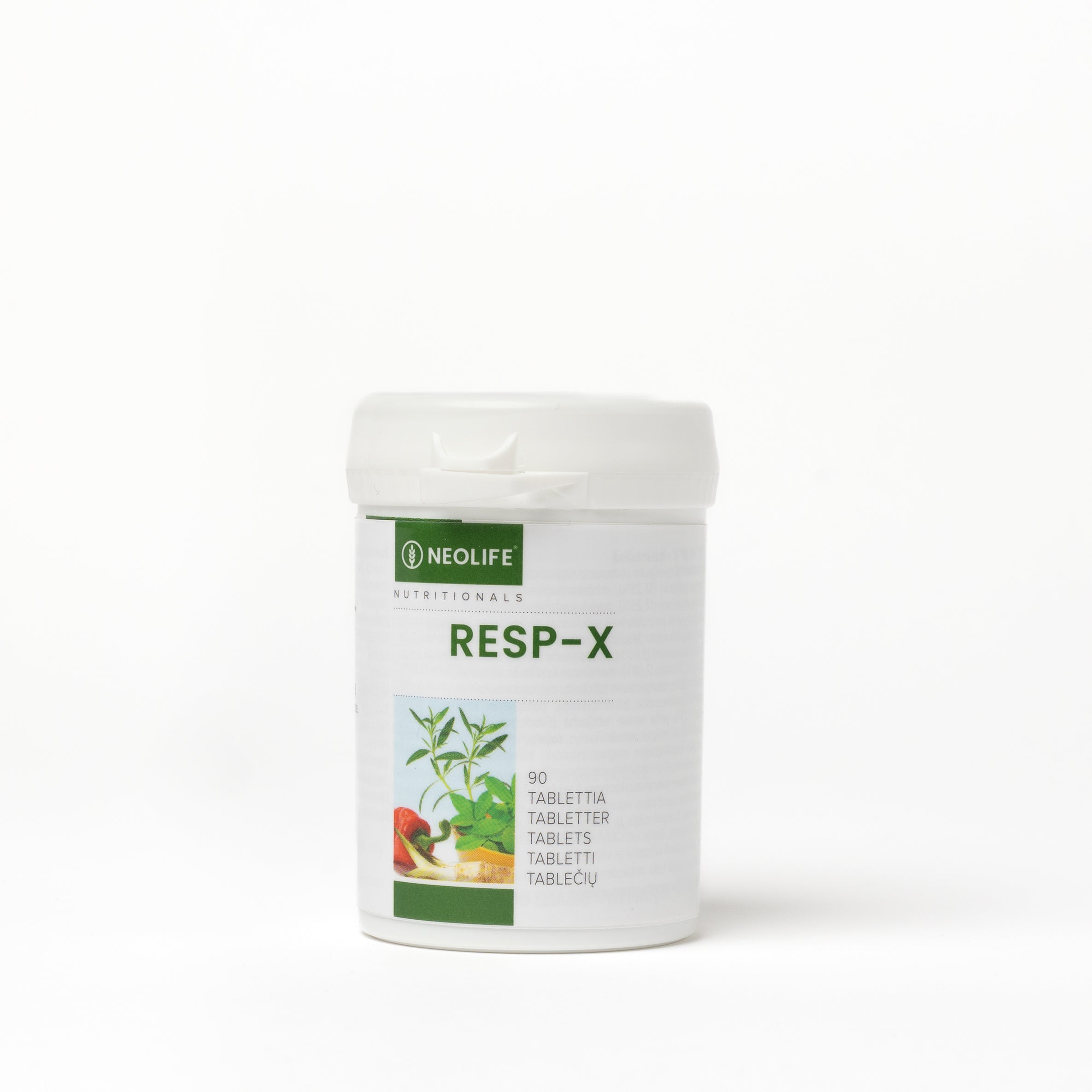 Resp-X žolelių ekstraktas sinusito gydymui ir kvėpavimui palengvinti. 90 tablečių