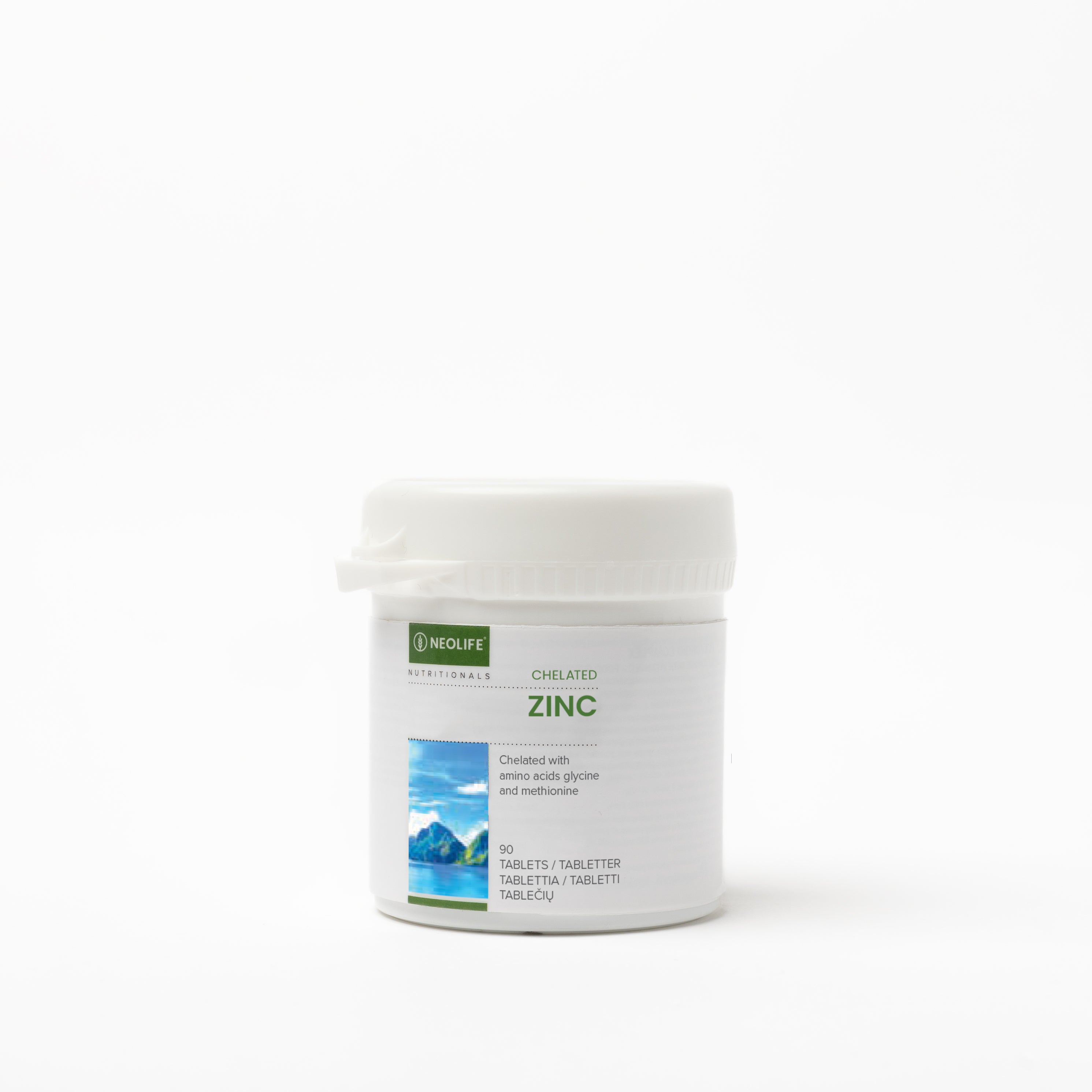 Chelated Zinc maisto papildas su cinku (90 tabl.)