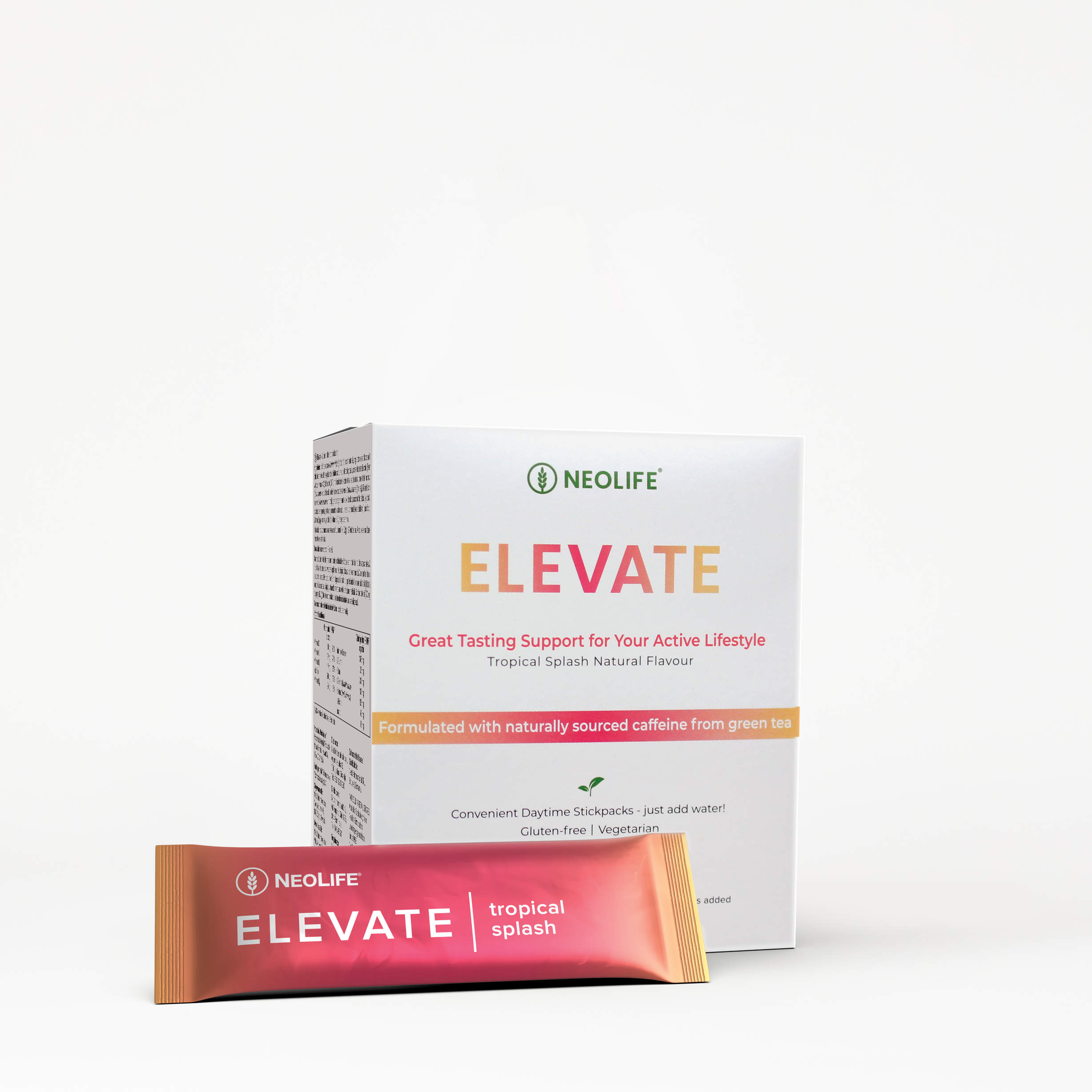 ELEVATE - maisto papildas su L-teaninu, aminorūgštimis ir vitaminais